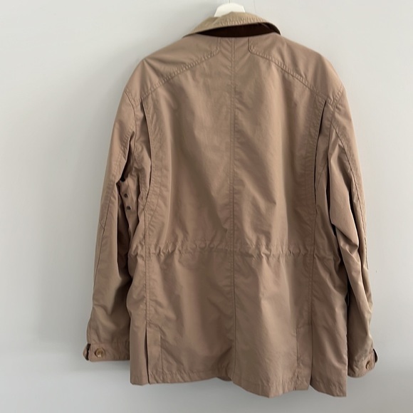 Johnston and Murphy rain coat jacket waterproof zip and button closure - Picture 11 of 12
